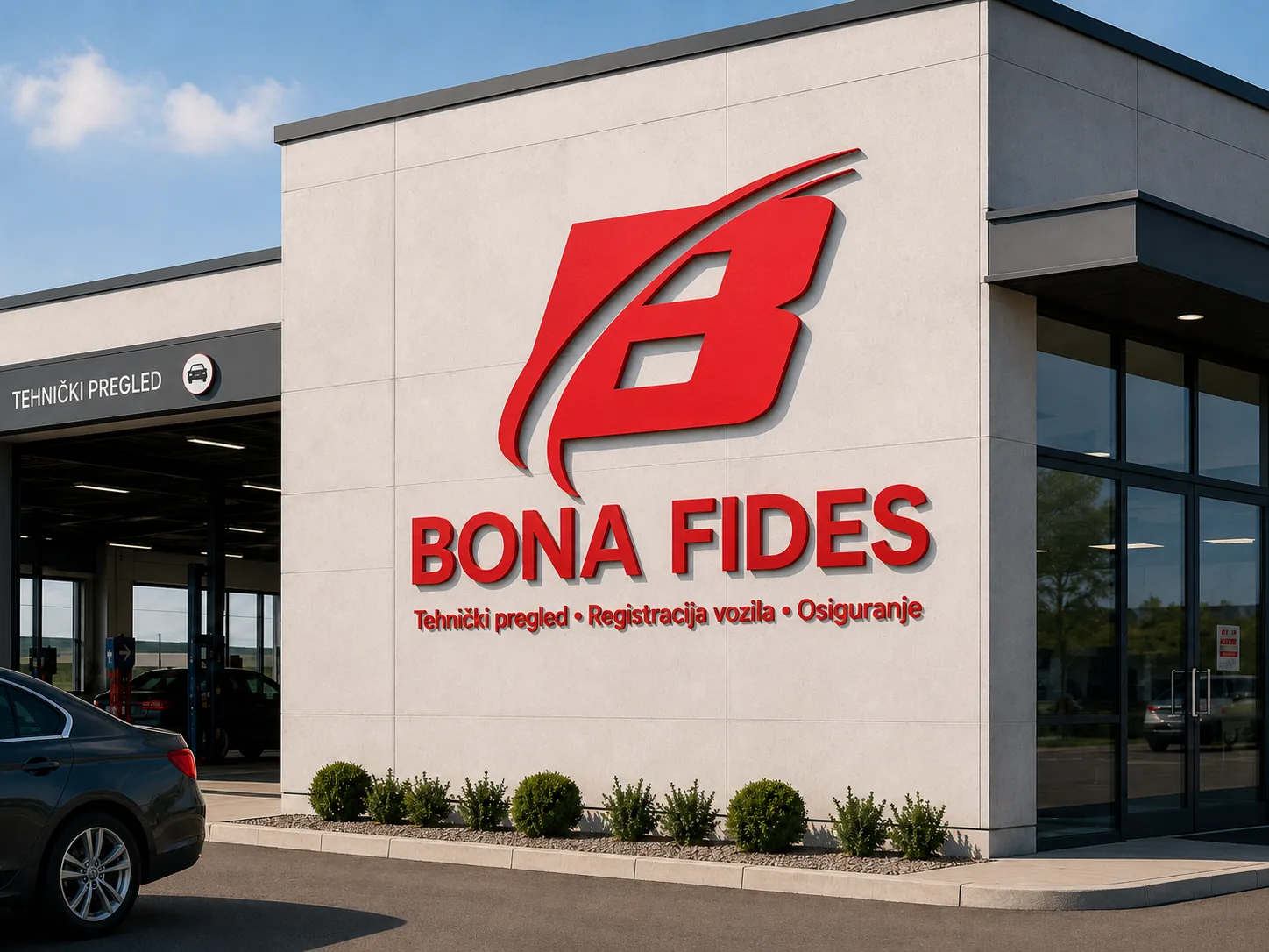 Bona Fides logo mockup