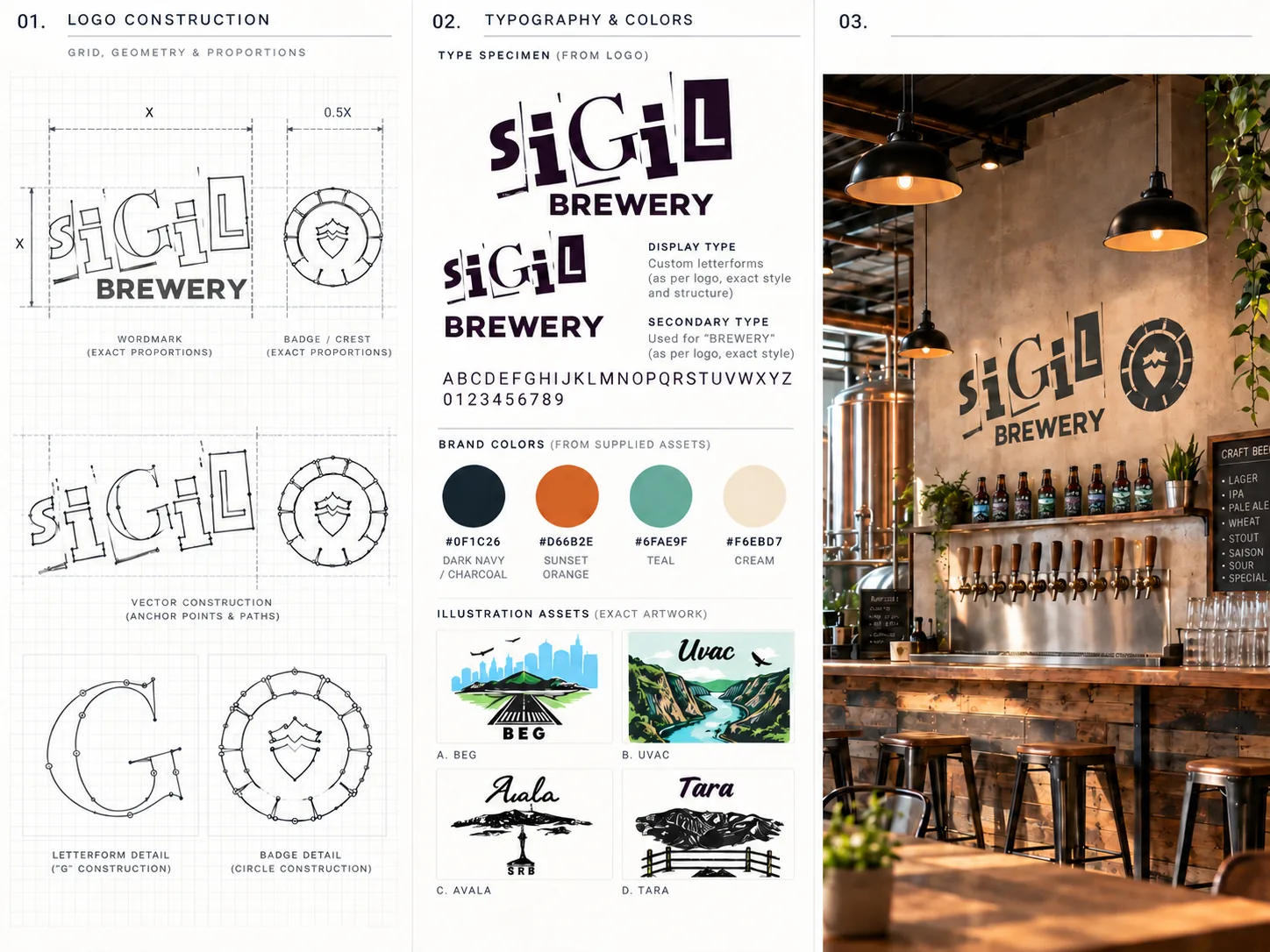Kiwistic brand identity mockup
