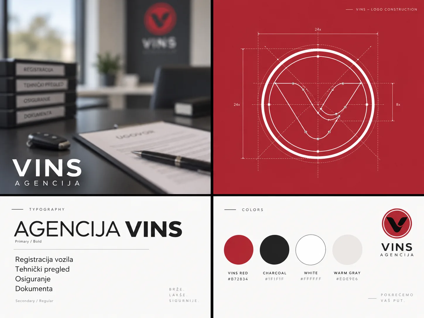 Kiwistic brand identity mockup